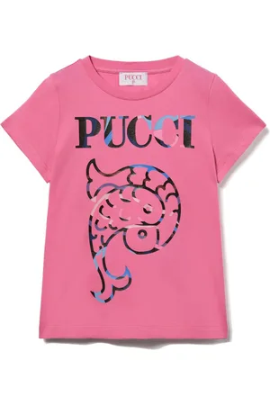 PUCCI Junior Logo-print T-shirt