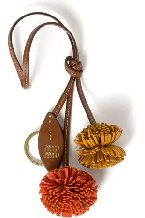Miu Miu Leather keychain
