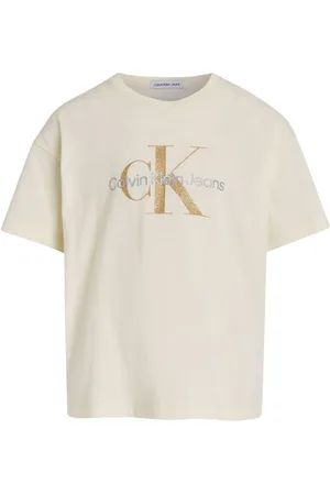 Calvin Klein Glitter-logo T-shirt