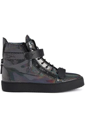 Giuseppe Zanotti Geometric-print high-top sneakers