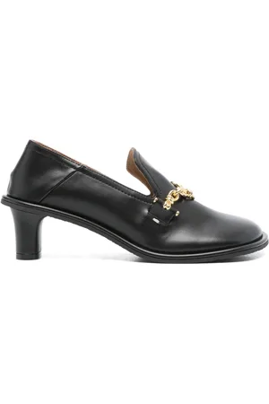 Stella McCartney 45mm metallic-detail pumps