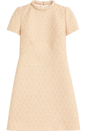 VALENTINO GARAVANI Toute La V jacquard mini dress