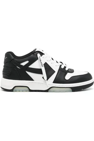 OFF-WHITE Out Of Office leather sneakers