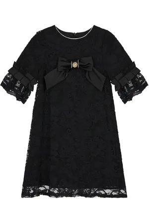 PATACHOU Bow-embellished lace dress