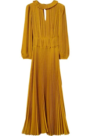 Twin-Set Pleated georgette dress