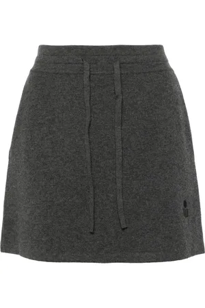 Marant Etoile Amaline knitted mini skirt