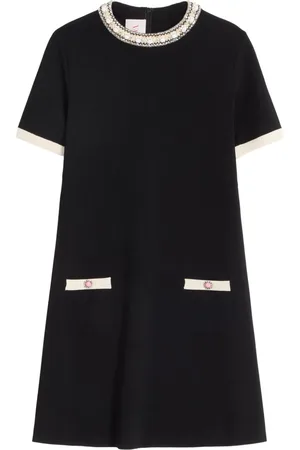 VALENTINO GARAVANI Embroidered mini dress