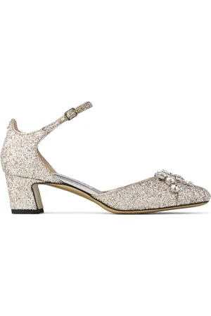 Jimmy Choo 45mm leather pumps