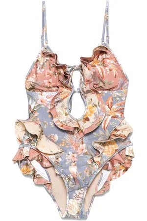 ZIMMERMANN Tallow Waterfall Frill swimsuit