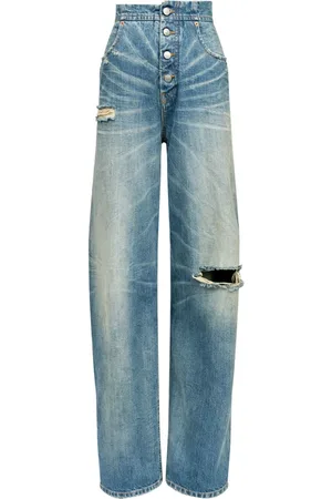 Maison Margiela Distressed straight jeans