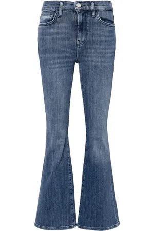 Frame Le Pixie high-flared jeans