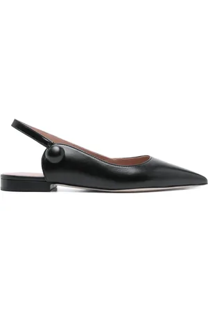 MALONE SOULIERS Leather slingback pumps