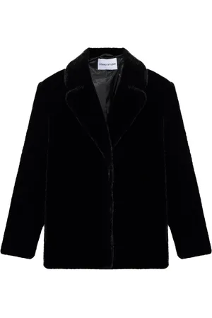 Stand Studio Faux-fur blazer