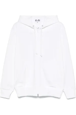 Comme des Garçons Signature heart-patch hoodie