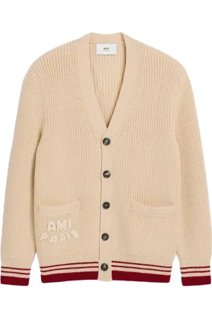 Ami Ribbed cardigan