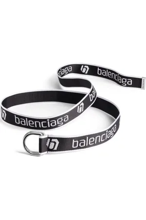 Balenciaga Logo-jacquard belt