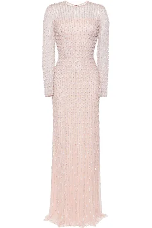 Jenny Packham Nova crystal-embellished gown