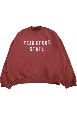 FEAR OF GOD Slogan-print sweatshirt