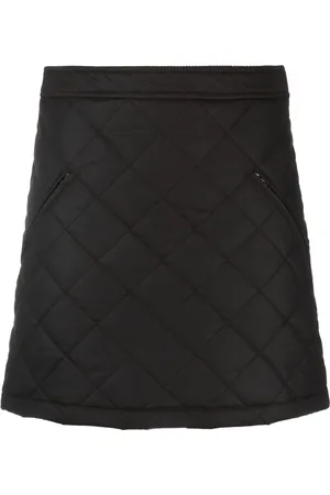 Burberry High-waist quilted skirt
