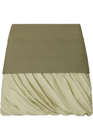 Tory Burch Panelled draped miniskirt
