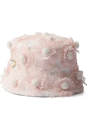 Prada Guipure-lace bucket hat