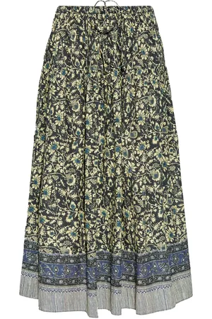 ULLA JOHNSON Avia midi skirt