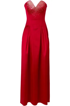 GENNY Stud-embellished maxi dress