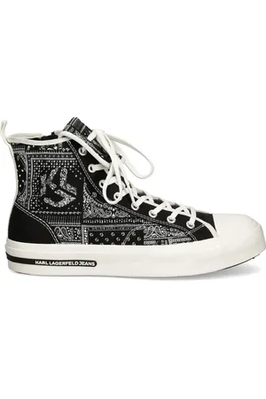 Karl Lagerfeld Bandana-print sneakers