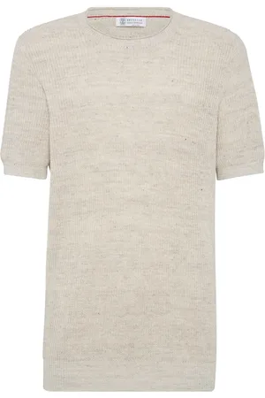 Brunello Cucinelli Knitted T-shirt