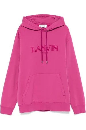 Lanvin Embroidered-logo hoodie