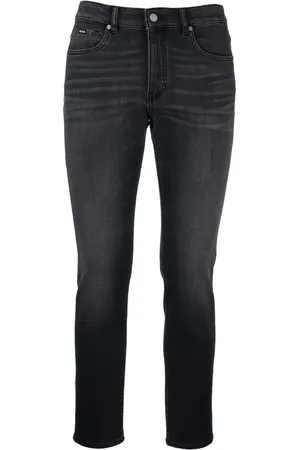 HUGO BOSS Washed-effect jeans