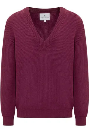 Seven Gauge V-neck jumper