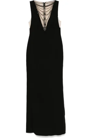 Marchesa Notte Rhinestone-embellished gown