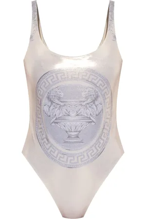 VERSACE Statue print swimsuit