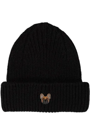 PELO FOUNDATION Bouledogue patch beanie