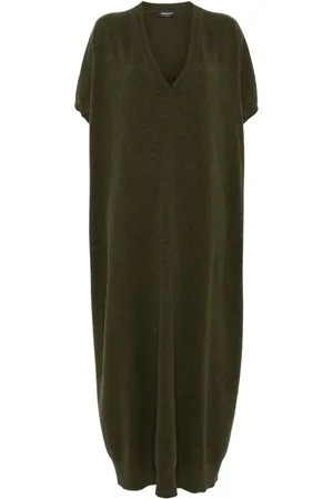 Fabiana Filippi V-neck knit kaftan