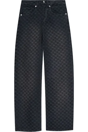 MISBHV Jacquard monogram jeans