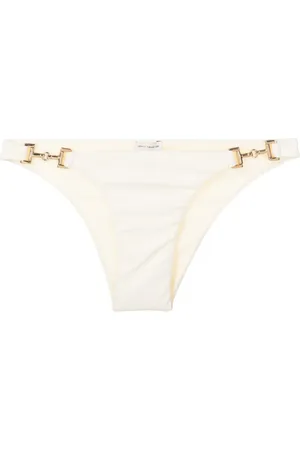 Lenny Niemeyer High-cut textured bikini bottoms