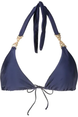 Lenny Niemeyer Chain-link detailing triangle-shape bikini top