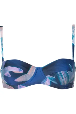 Lenny Niemeyer Lirios patterned bikini top