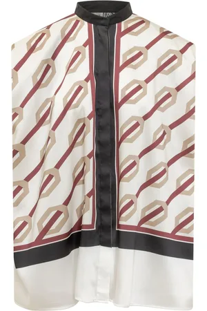 Calcaterra Vunica-print blouse