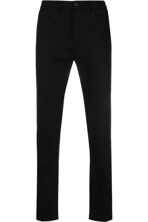DEPARTMENT 5 Logo-patch cotton chinos