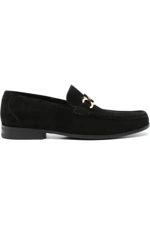 Salvatore Ferragamo Gancini-detail loafers