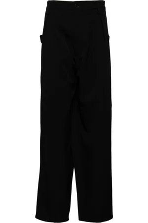 YOHJI YAMAMOTO Tuck tab trousers