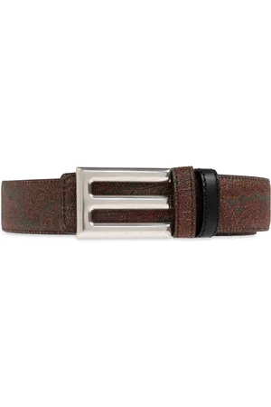 Etro Logo-buckle belt