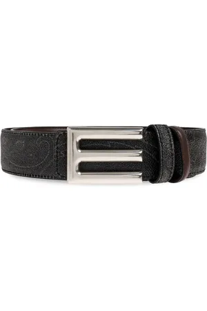 Etro Logo-buckle belt