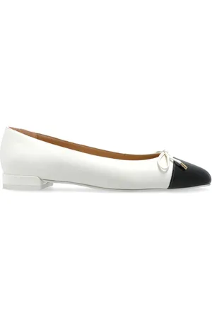 Stuart Weitzman Sleek Bow ballet flats