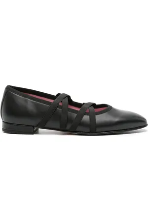 Carel Tutu suede ballerina shoes
