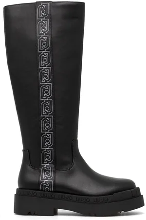 Liu Jo Monogram-embroidered boots