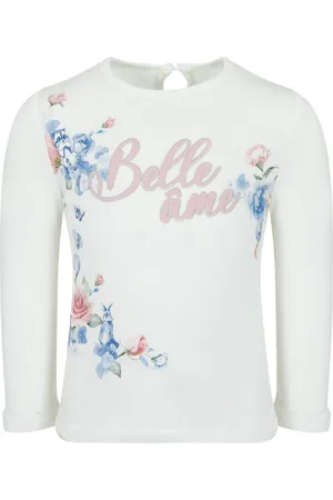Lapin House Slogan-print cotton T-shirt
